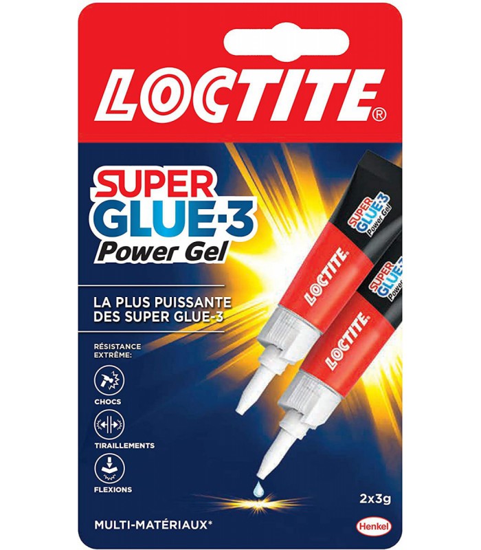 Super Glue 3 Power Gel 2x3g