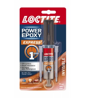 Loctite Colle epoxy Express invisible 11ml