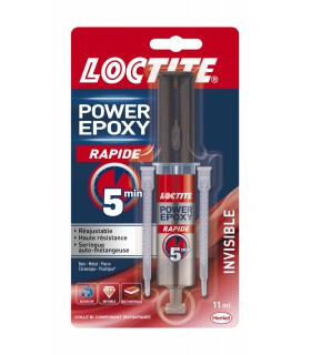 Loctite Colle Epoxy rapide invisible 11ml