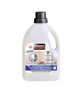 Rubson Traitement murs humides intérieurs hydrofuge anti-salpêtre et durcisseur