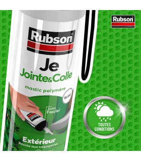Mastic Rubson Je Jointe et Colle blanc 100ml