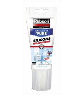 Rubson Mastic bain et cuisine anti-moisissures 150ml translucide