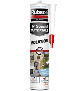 Rubson Mastic Calfeutrage et Isolation 280ml Transparent