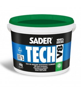 Colle sol acrylique hautes performances Sadertech V8 6kg