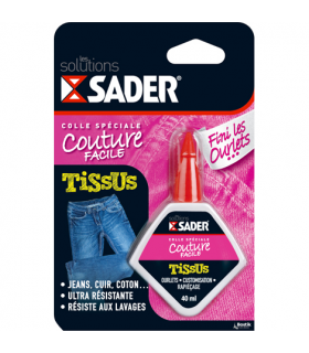 Colle spéciale tissus 40ml