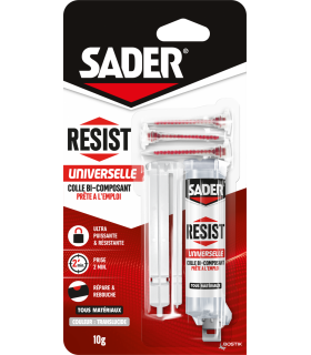 Colle Universelle Bi-Composante Sader RESIST Intérieur Et Extérieur 10g