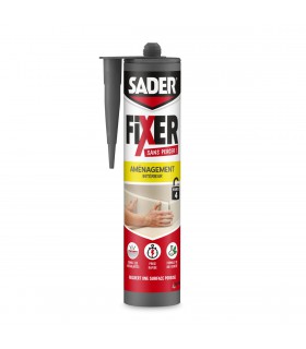 Colle de fixation Fixer Sans Percer pour aménagement intérieur