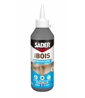 Colle bois prise progressive Sader - résistance et précision