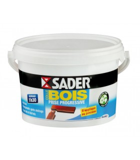 Colle bois prise progressive