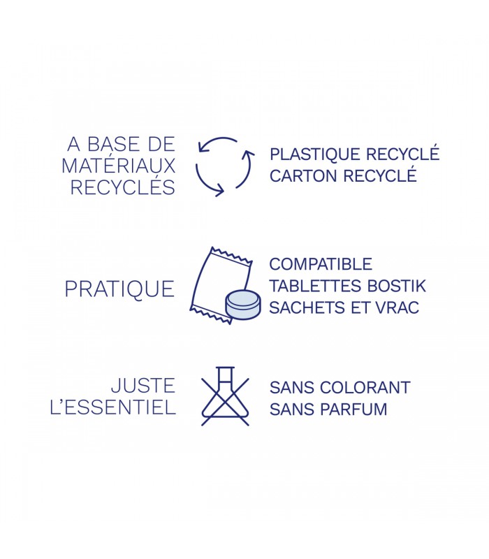 4 Recharges Absorbeur Respire 4X250 g - Bostik