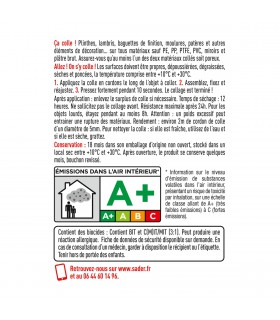 Colle de fixation Fixer Sans Percer pour aménagement intérieur
