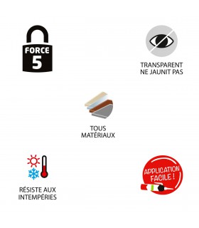 Colle de fixation : Fixer sans percer - Tous travaux