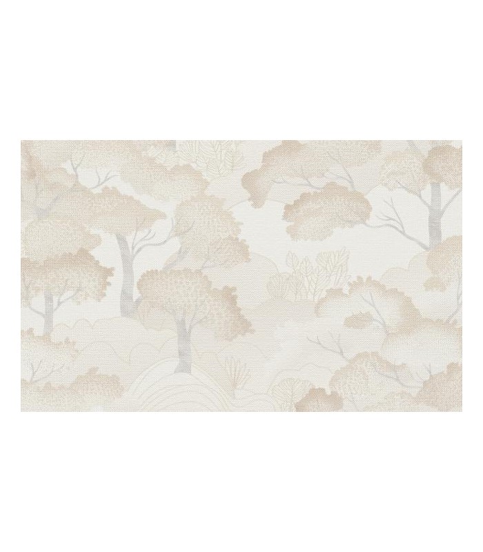 PAPIER PEINT INTISSE GOLDEN GROVE BEIGE - ELLE DECORATION 4 - 10,05 X 0,53M