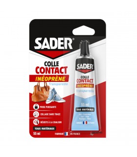Colle contact transparente Sader puissante et précise