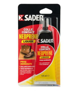 Colle néoprène contact Sader liquide tous supports