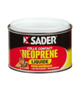 Colle néoprène contact Sader liquide tous supports