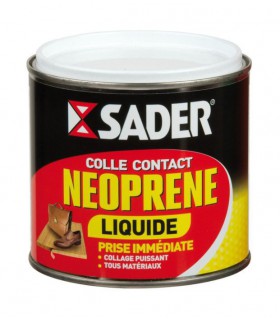 Colle néoprène contact Sader liquide tous supports