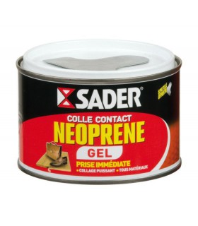Colle contact néoprène gel Sader tous matériaux