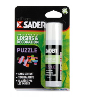 Colle spéciale puzzle SADER 75 ml transparente