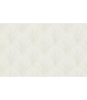 PAPIER PEINT INTISSE AVANTGARDE BLANC - ELLE DECORATION 4 - 10,05 X 0,53M