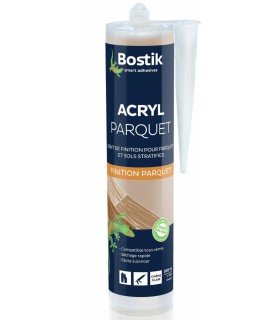 Bostik Joint Acryl Parquet - Joint de Finition Parquets et Sols Stratifiés 300ml