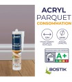 Bostik Joint Acryl Parquet - Joint de Finition Parquets et Sols Stratifiés 300ml