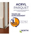 Bostik Joint Acryl Parquet - Joint de Finition Parquets et Sols Stratifiés 300ml