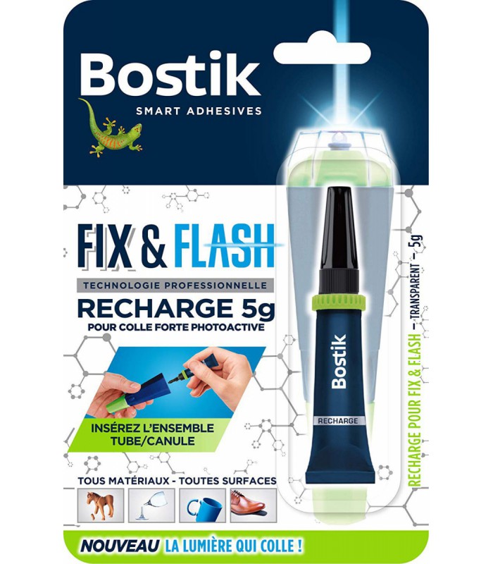 Recharge colle Bostik Fix and Flash 5g
