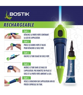 Colle Bostik Fix and Flash 5g rechargeable