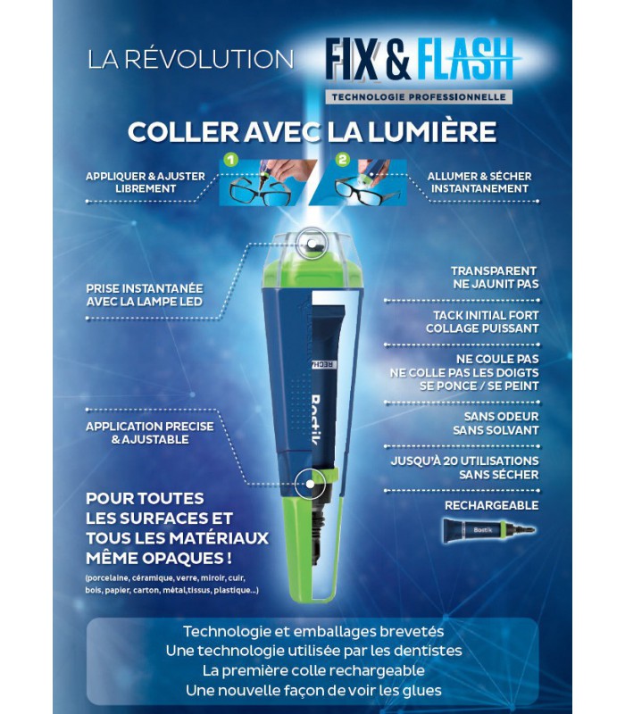 Recharge colle Bostik Fix and Flash 5g