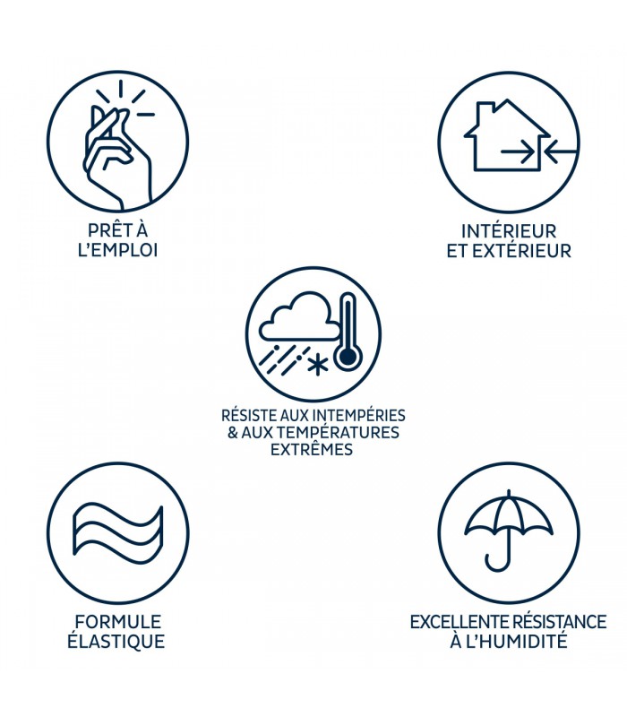 Bostik Membrane d'étanchéité Waterstop