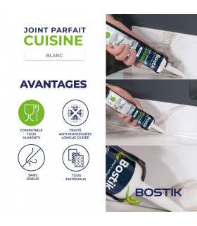 Bostik Joint silicone Parfait Cuisine 280ml