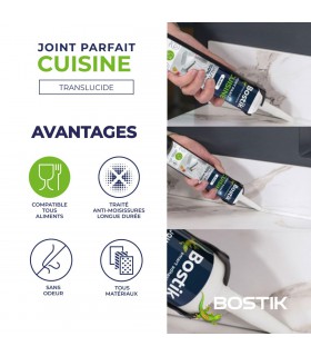 Bostik Joint silicone Parfait Cuisine 280ml