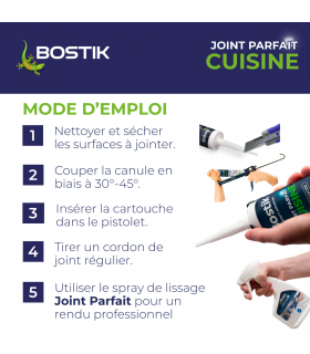 Bostik Joint silicone Parfait Cuisine 280ml