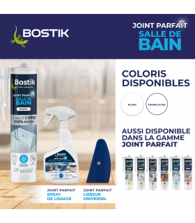 Bostik Joint silicone Parfait Salle de bain 280 ml