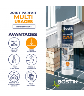 Bostik Joint hybride Parfait Multi-usages 290ml