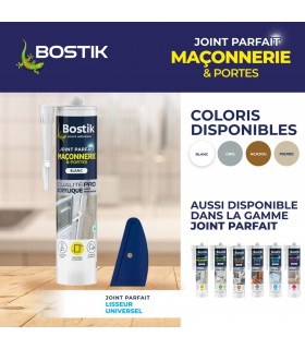 Bostik mastic acrylique Parfait Maçonnerie et Portes 280ml