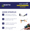 Bostik Mastic acrylique Parfait Maçonnerie et Portes 280 ml