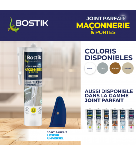 Bostik mastic acrylique Parfait Maçonnerie et Portes 280ml