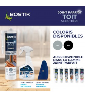 Bostik Joint Hybride Parfait Toit et Gouttière 290 ml