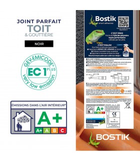 Bostik Joint Hybride Parfait Toit et Gouttière 290 ml