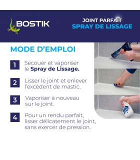 Bostik Spray de lissage pour joint parfait 200ml