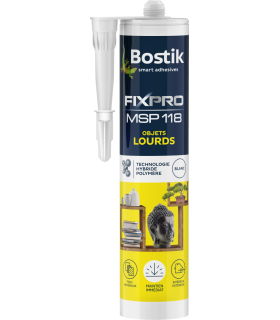 Bostik mastic Fixpro MSP 118 - fixation objets lourds 290 ml