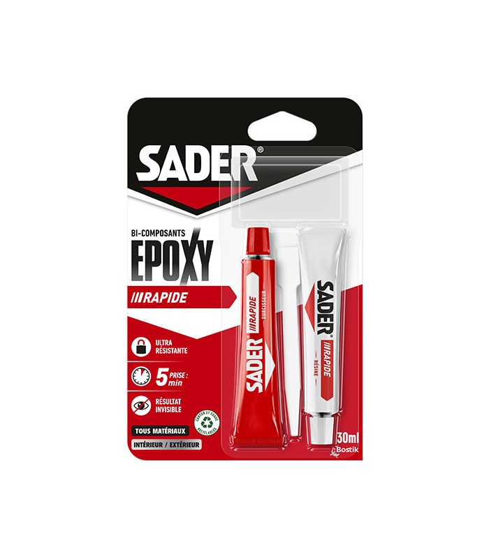 Colle Epoxy rapide 2x15ml Tube