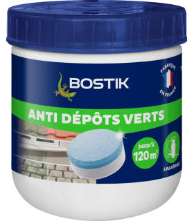 Tablettes solubles anti-dépôts verts Bostik - 30 tablettes