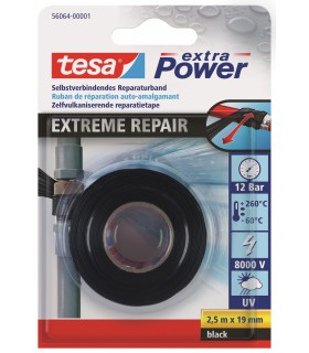 Adhésif de réparation auto-amalgamant 2,5m x 19mm