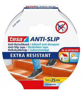 Ruban adhésif antidérapant noir 5m x 25mm