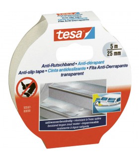 Bande adhésive antidérapante transparente 5m x 25mm
