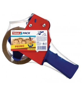 Lot de 1 rouleau d'emballage et 1 dérouleur 50m x 48mm