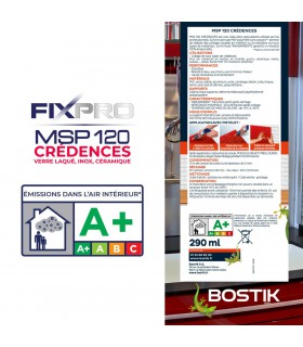 Mastic de fixation MSP 120 Crédences 290ml